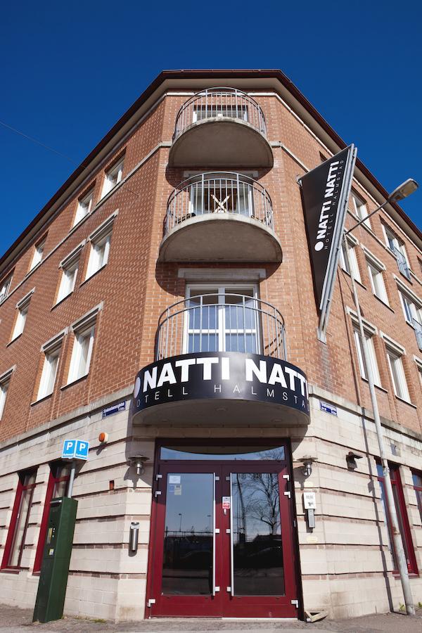 Hotell Natti Natti ハルムスタッド エクステリア 写真